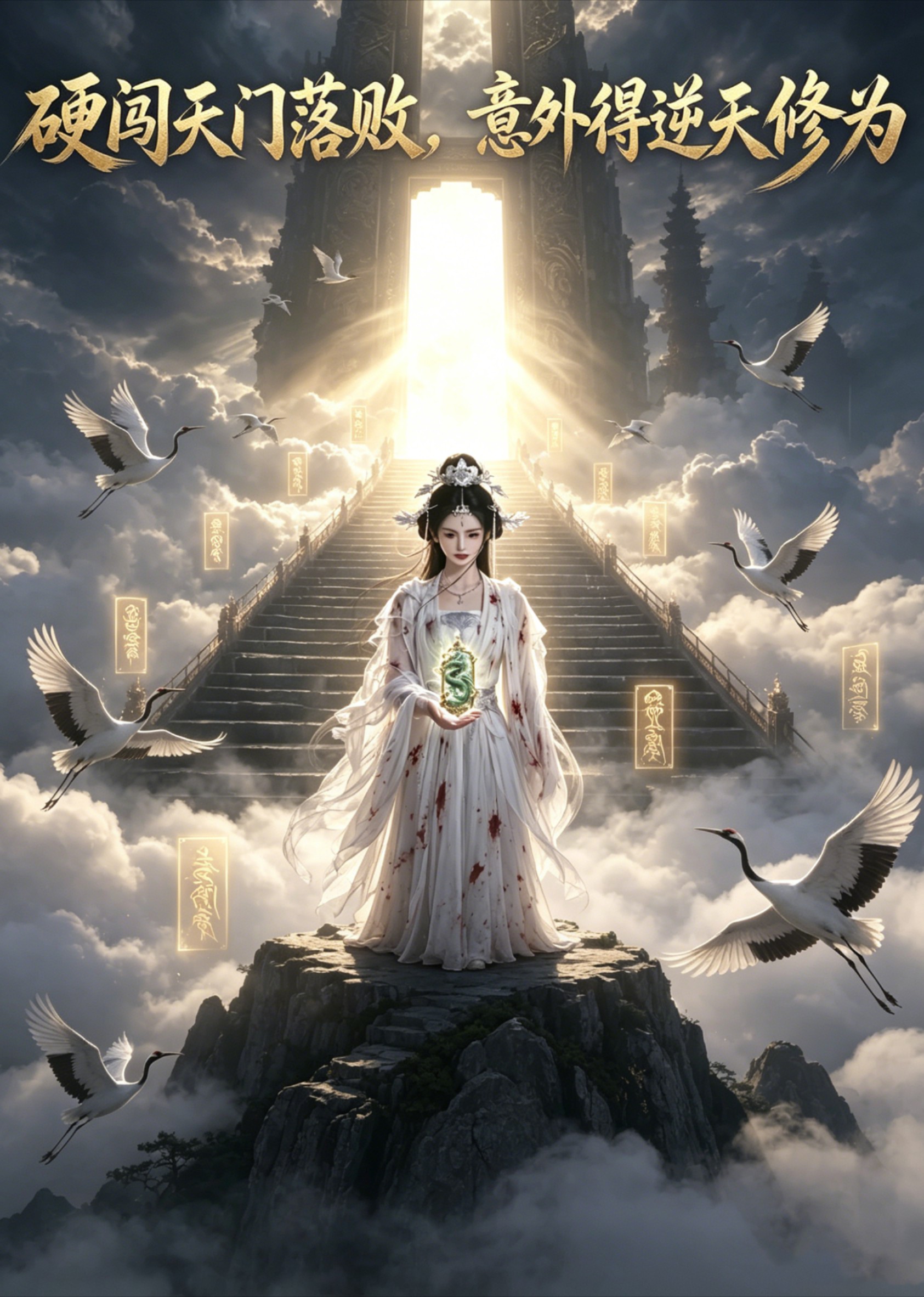 硬闯天门落败_意外得逆天修为
